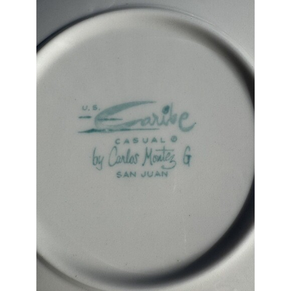 MCM CARIBE CASUALS "PINK FANCY" BY CARLOS MONTEZ Set Of 4 B&B 6.5 Inch Bag2 - Picture 3 of 7